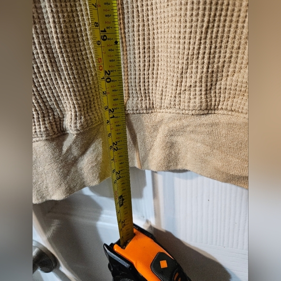 Waffle Polo Sweatshirt Bare by Charlie Holiday - Picture 5 of 6